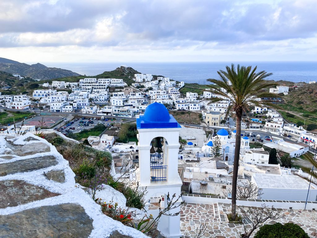 Bianco e Blu dell’ isola di Ios 