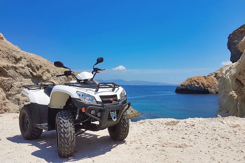 Come muoversi in Grecia: quad 