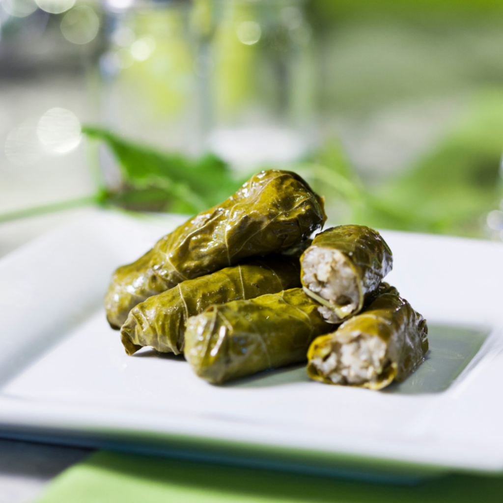 Cibi senza glutine in Grecia: Dolmades