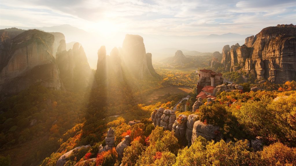Meteora, regione di Trikala...qui il foliage è indimenticabile