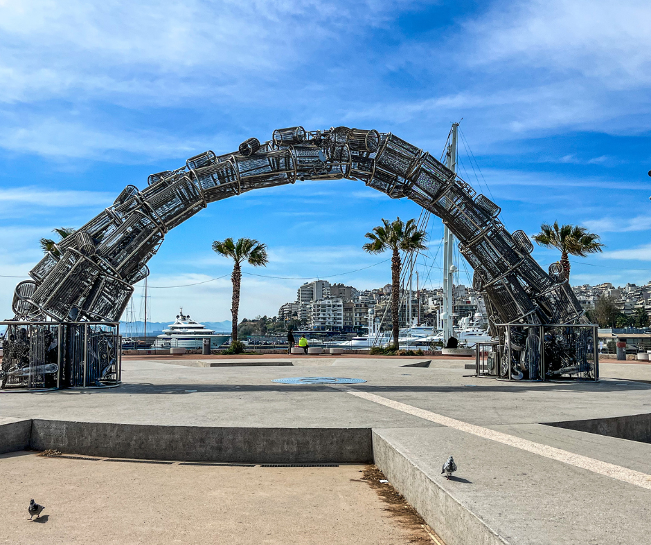 Memoriale genocidio dei greci del Ponto a Piazza Alexandras a Pireo