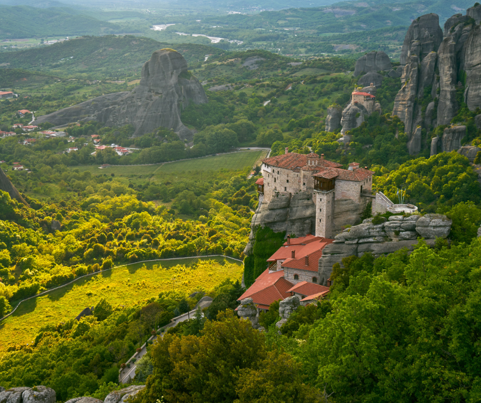 Monastero di Rousanou: Dedicato a Santa Barbara, fondato nel XVI secolo