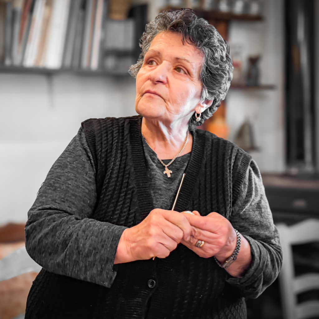 Cherisia cooking class a Pitios, Chios, con Yiayià