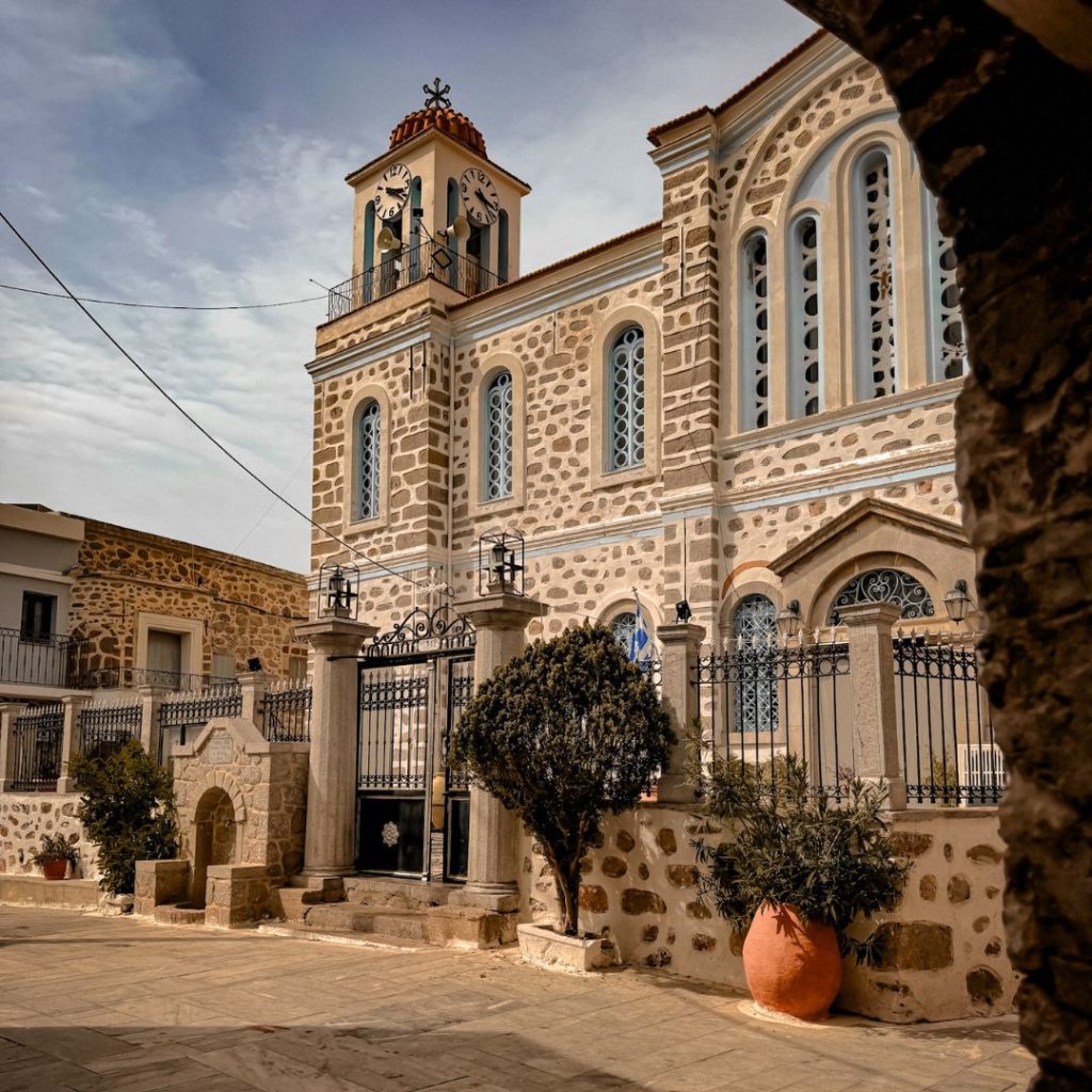 Chiesa della Santissima Trinità dle villaggio di Elata, Chios