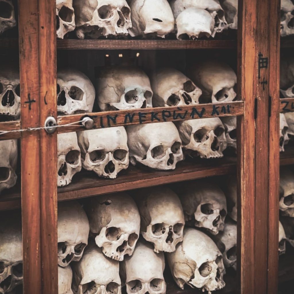 Ossario cappella della Santa Croce presso il Monastero di Nea Moni, Chios