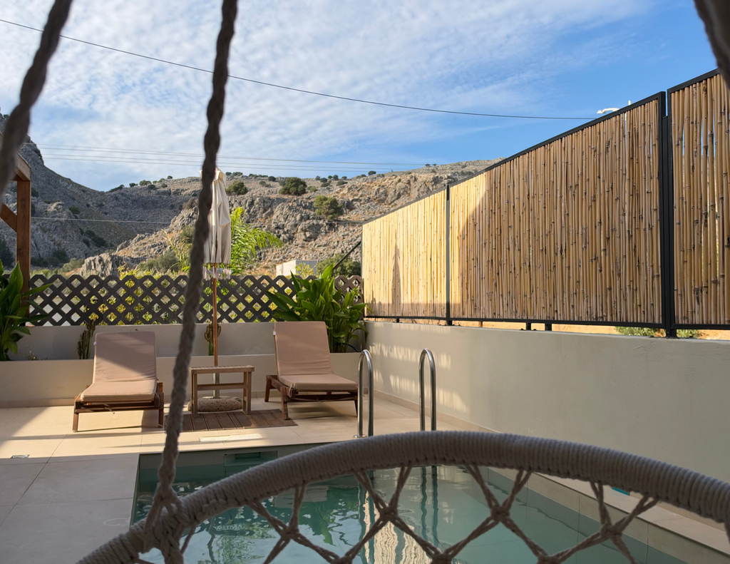 Yucca Calma - linds, Rodi. Piscinetta privata studios Pallida